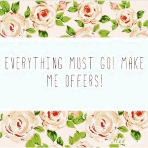 MOVING, EVERYTHING MUST GO!